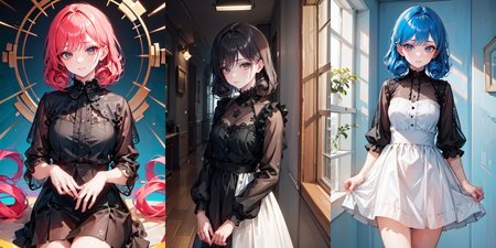 highly insanely detailed, masterpiece, top quality, best quality, highres, 4k, 8k, RAW photo, (very aesthetic, beautiful and aesthetic), rolled lob hairstyle, 
__lazy-wildcards/dataset/background-color__, 
<lora:rolled_lob-1.0:1>âââ