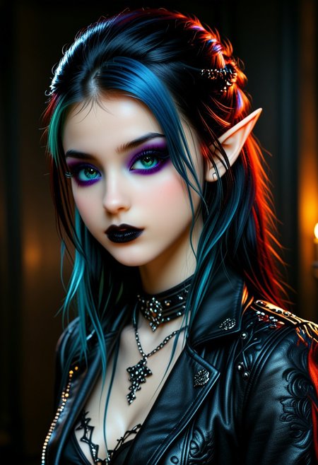Goth Elf Model