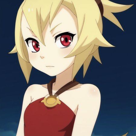 wakfu,1girl,red dress,short blonde hair,red eyes,
 <lora:wakfu-000019cs2:0.6>,  <lora:MinaTepesXL:0.8> Mina Tepes