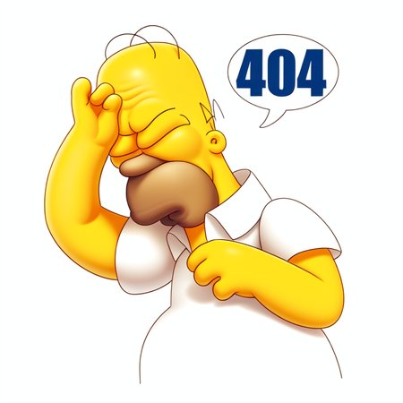 3d homer simpson with closed eyes touching his forehead