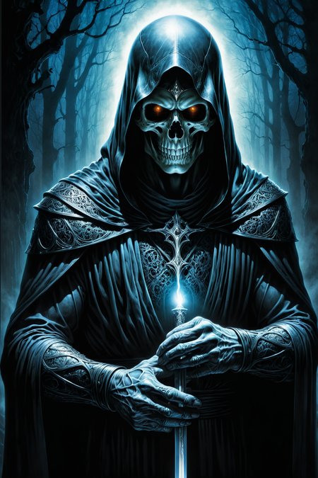 by ((( Virgil Finlay ) and  Charlie Bowater ) and  Janek Sedlar ) and  Yuumei ,   necromancy warlike exalted conjurer  , oil pastel<lora:oil_pastel:1.00>,   <lora:more_art:0.30> <lora:midjourney:-0.15> <lora:RMSDXL_Enhance:0.50> <lora:RMSDXL_Creative:0.50> <lora:RMSDXL_Photo:0.50> <lora:RMSDXL_Darkness_Cinema:0.50> <lora:clothing_slider:2.00> <lora:great_lighting:1.50> <lora:aesthetic:1.50> <lora:photorealistic_portrait:1.50> <lora:extremely_detailed:1.50> <lora:dpo:0.25>