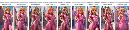 score_9,score_8_up,score_7_up,score_6_up,score_5_up,score_4_up BREAK <lora:Princess_Peach_Shiny_Style_V2:0.8>,princess peach,skinny,choker,medium breasts,detached sleeves,pink dress,castle,outside,standing,hand on hip,looking at viewer,depth of field,bokeh,shiny skin,shiny dress,