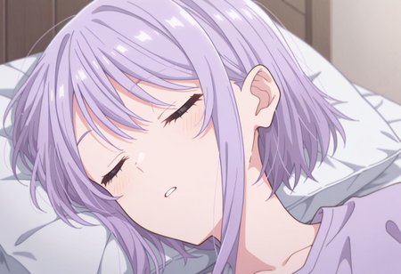 masterpiece, best quality, 32k, high resolution, absurdres, amasawa kyou, sleeping