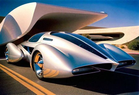 mobius, a concept car US Steel, retrofuturism, scifi  ,california art deco , leica f1.4 summilux , velvia 200 film , 1982