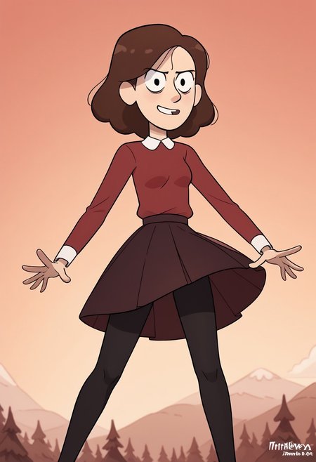 score_9, score_8, score_7, score_6,
triplevexx, solo, CHJohanna, Upskirt, prom dress, 
Action: She is mid-dance, with a look of pure joy