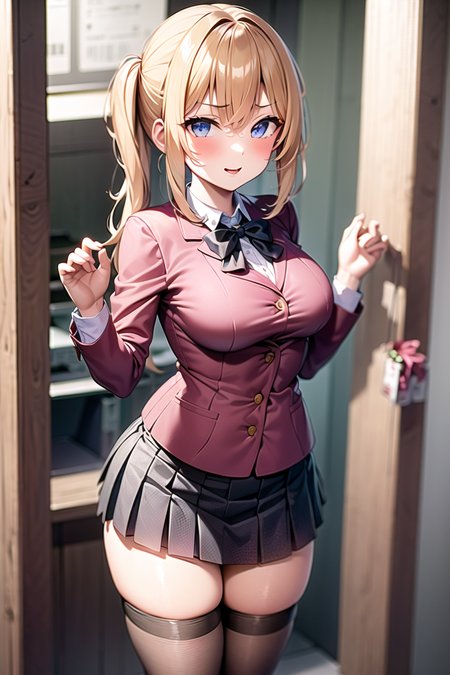 1girl, skirt,