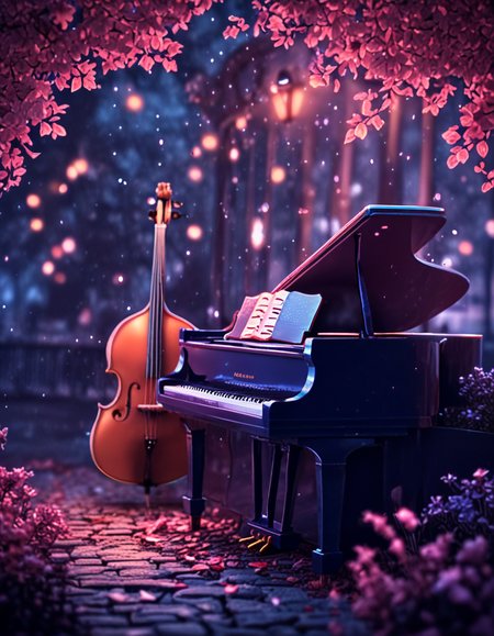 novuschroma62 style jazz music  <lora:novuschroma62 style:0.85> <lora:sdxl_lightning_8step_lora:1>