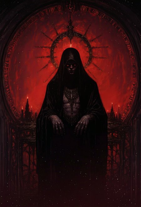 score_9, score_8_up, score_7_up,  rating_questionable, pitch_black_feminine_silhouette, pure_elegance, red_glowing_outline, indistinct dream, somber, unholy_ritual, ancient world, night, indeterminate  <lora:pony/vixon_gothic_oil_style:0.7> d4rk01l <lora:sdxl/sinfully_stylish_sdxl>