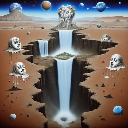 Surreal Cowyboy Illus