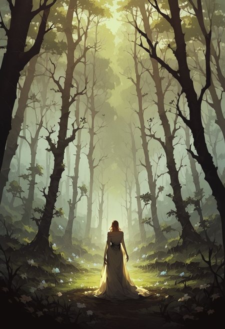 score_9, score_8_up, score_7_up, score_6_up, source_anime, masterpiece, high res, fantasy aesthetic, 
BREAK,
1woman, ((mother earth)), (plants covering body), mossy, flowers, earth spirit, greenery, trees, silhouette, antlers, bark, leaves, vines, 
Castlevania style, <lora:Castlevania_Style_XL:0.7>,