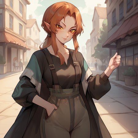 (2girls), 1girl, short girl, outdoors, city,  <lora:midna:0.7> , (midnaSDXL), long hair, red eyes, pointy ears, orange hair, ponytail, colored skin, helmet, wide hips, yellow sclera, colored sclera, one eye covered, multicolored skin, two-tone skin, midna, smile, hands on own hips, looking at viewer,  <lora:rororoV1:0.85> , 
(2girls), 1girl, outdoors, city, tall girl,  <lora:tp_hena_tphna_ponyxl_v1:0.85> , (tphna),  solo, freckles, 
score_9, score_8_up, score_7_up, score_6_up, score_5_up, source_anime, masterpiece