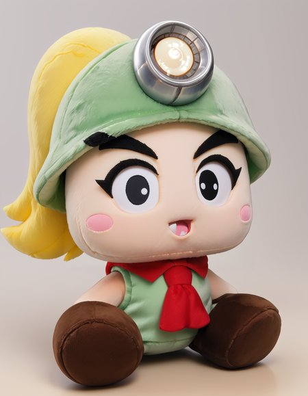 score_9, score_8_up, score_7_up,
goombella,  (((armless))),
<lora:goombella:1>
 <lora:woafu_plushify_pony:0.6> plushify, character stuffed toy, chibi