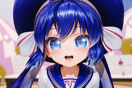 score 9, score 8 up, score 7 up, rating explicit,
detailed background, close up, face,
una, blue eyes, detailed eyes, light smile, open mouth,
shiny skin, blush, shirt, skirt, outdoors, <lora:una.pony:1>
