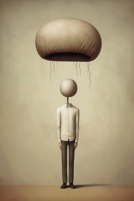 <lora:Gabriel Pacheco Style:1>Gabriel Pacheco Style - a person who only has a head. His arms grow on the side of his head and his legs grow on the bottom of his head.