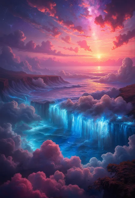 Lucid Dreams, vibrant glow