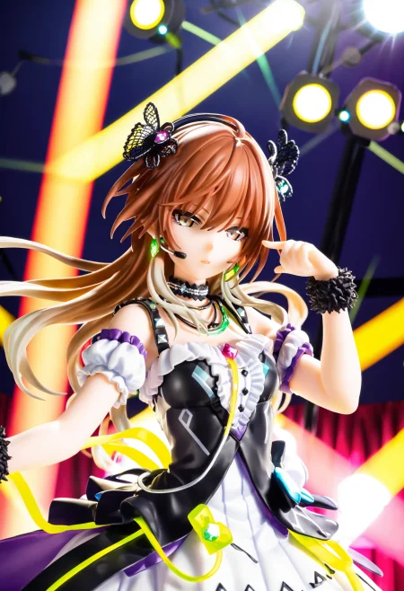 m_aketa, score_9, best quality,
1girl, solo, jewelry, earrings, looking at viewer, brown hair, multicolored hair, necklace, gradient hair, gem, long hair, fur trim, brown eyes, bangs, glint, hair between eyes, frills, expressionless, gradient eyes, parted lips, blonde hair
dynamic pose, glowstick, lights, bare arms, multicolored dress, boots, concert, detached sleeves, dress, idol, idol clothes, indoors, posing on stage, puffy detached sleeves, puffy short sleeves, puffy sleeves, short sleeves, solo focus, spotlight, idol concert, looking at viewer, headset, colorfull stage, stage lights, pillar, neon
<lora:m_aketaXL_pony:1>