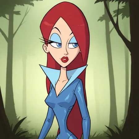 Miss X and Miss Z [ Johnny Test ] by Leaf