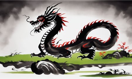 <lora:cipcd_xl-000005:0.9>,a colorful theme cipcd_xl painting,a chinese dragon is sitting on the grass,chinese zodiac,no humans,solo,whitebackground,simple background,simple detailed,8K,HDR,UHD,masterpiece,best quality,high resolution,wallpaper