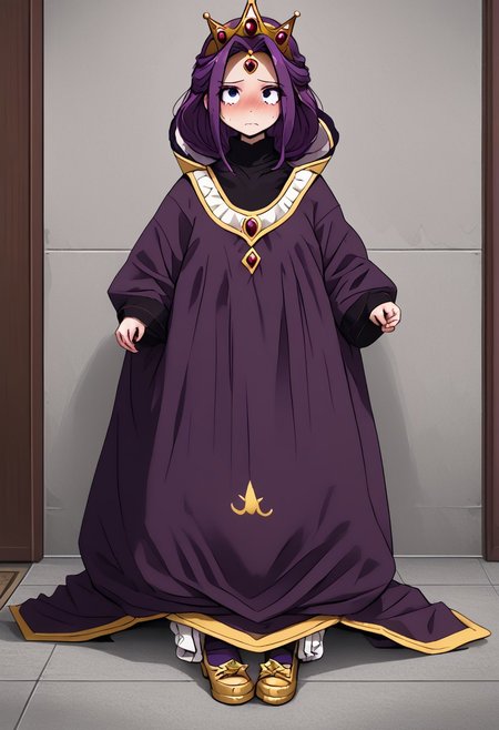 MIRELLIA Q MELROMARC, CROWN, TIARA, dress, full body, ShrinkingConcept, shrinkingclothing, oversized clothes, shrinking, full body, child, small