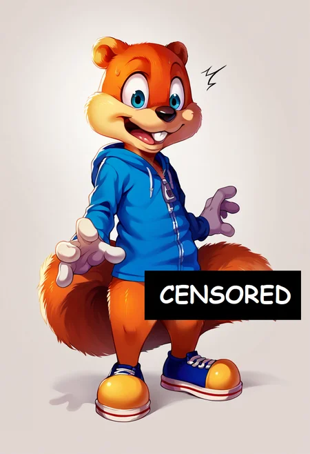 CHARACTER: CONKER: RATED R [PONY XL]