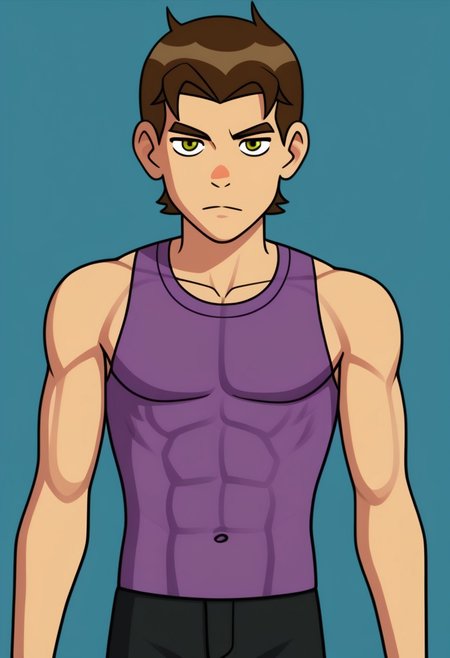 ((flat colour, solo,)), 1boy, muscular twink, broad shoulders, slim waist, lean, young, handsome