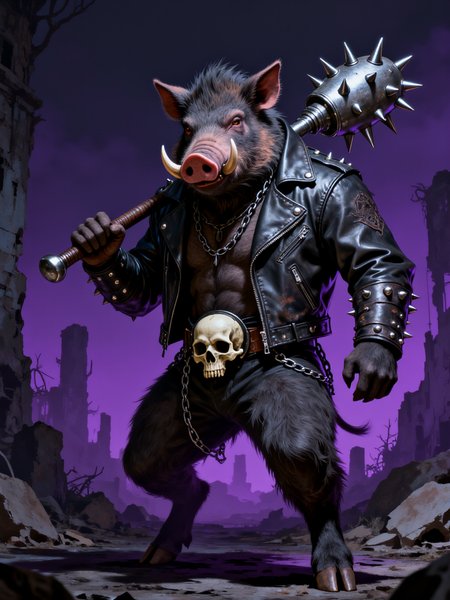 FLUX Wild boar