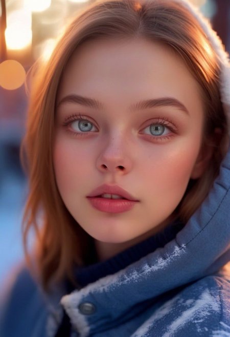 Bonnie, anna, highly detailed face, big lips, russian girl,(bokeh:1.3), sharp, ultra detailed, lens flare, dream like art, ultra realistic, ultra detailed clothing, ultra detailed shadows, vibrant, ultra detailed lighting
