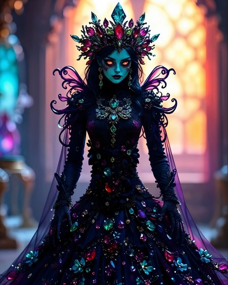 The Elegant Terrors Clothing Set: The Deadly Dazzler
