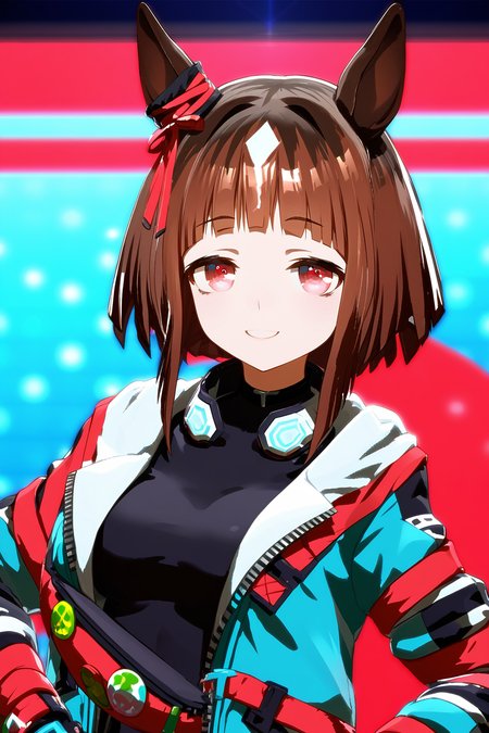 score 9, score 8 up, score 7 up, rating explicit,
detailed background, upperbody, detailed eyes,
Transcend, tranAA, medium breasts, half closed eyes, jacket, black bodysuit, smile,
looking at viewer,  <lora:transcend_pony_v1:1>