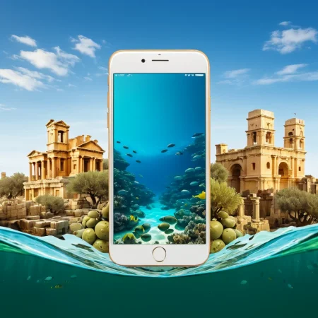 (smartphone showcase) <lora:01_smartphone_showcase:1.1>
Olive background,
high quality, professional, highres, amazing, dramatic,
(Underwater city and coral and ruins:0.5),