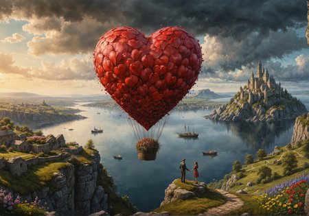 watercolor painting by Marek Okon, (landscape of love:2), moody, spring, blooming flowers, a surprise proposal at a scenic historic monument, a scientist creates a monster in the lab, (intricate details), (hyperdetailed), realistic, 8k, hdr, highly detailed, lot of details, high quality, sfw, <lora:add-detail-xl:0.75><lora:MidjourneyV6.1:0.1> <lora:DetailMaximizer:0.1>