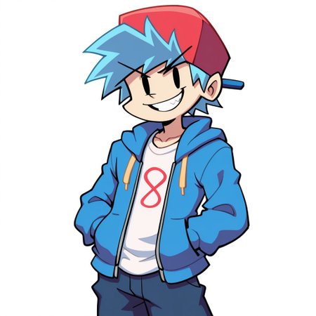 Boyfriend (BF) from Friday Night Funkin´
