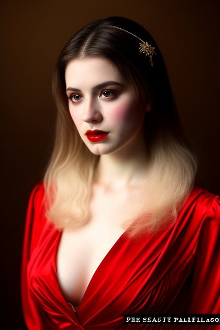 Romanian vampire girl, 23 years old, (beautiful:1.75), (very pale skin:1.35), (gothic makeup:0.99), (Red Lipstick:1),  (anime:0.35), (oval face:0.25), (attractive), (elegant1.5), (night), (front view:1.25), (elegant), 10 minutes before the world will end, hyper-realistic, ultra-detailed, insanely detailed, 4k, realistic 8k, shot on portra 400, (back light), (anime:0.05), (style of Leonardo da Vinci:1.0), (masterpiece), (style of Sandro Botticelli:1), (style of Gil Elvgren:1)