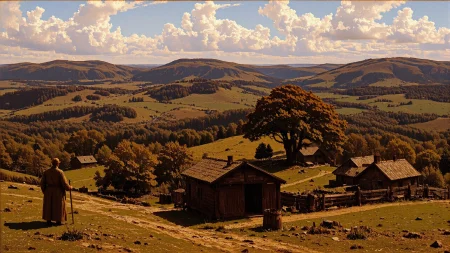 beautiful landscape, medieval peasant, multilayer paint splash style, <lora:Hand v2:1> <lora:Anti-Blur:1> <lora:Insane Detail Slider:0.5>   <lora:Flux.1_Turbo_Detailer:0.6>   <lora:flux-photo-transparent_Alpha_1.0:0.8> <lora:flux.1_lora_flyway_Epic-detail_v2:1>   <lora:Painterly01b_CE_FLUX_AIT:0.8> pntrlyCE_style