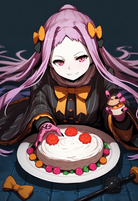score_9, score_8_up, score_7_up, wadakazu, 1girl, solo, nursery, fuya, jack, abigail, jean, eusthe, fujimaru, ibaraki, medea, paul, medusa,