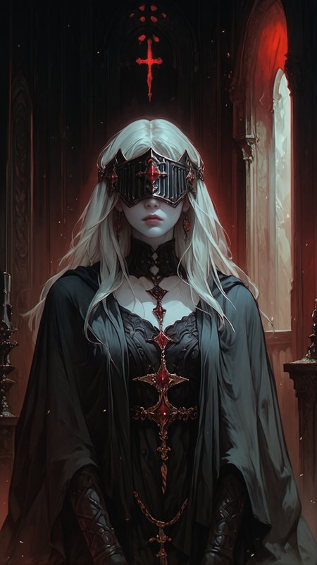 score_9, score_8_up, score_7_up, score_6_up, phantom, pale skin, girl outlines, black clothes, closed clothes, eyes covered by cloak, dark atmosphere, red shades background, indoors, high detailed, high res, <lora:ph4nt0m01lXLP:0.7> <lora:r3dgl0wXLP:0.6>