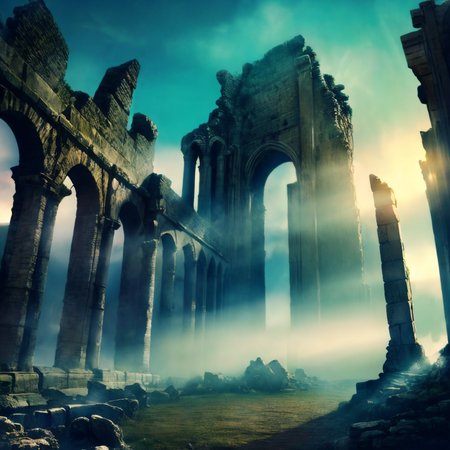 (masterpiece:1.2), (best quality,:1.2), 8k, HDR, ultra detailed, ((photorealistic)), professional light, cinematic lighting, fashion photography, ambient lighting, ruins of a sinister tower on a hill, magical lights, epiCPhoto
<lora:add_detail:1>, FanRu <lora:FantasyRuins:0.9>