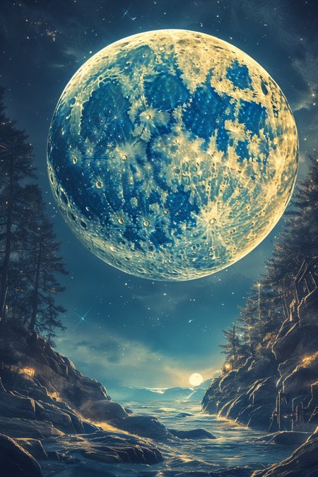 A huge blue moon - tangbohu 67