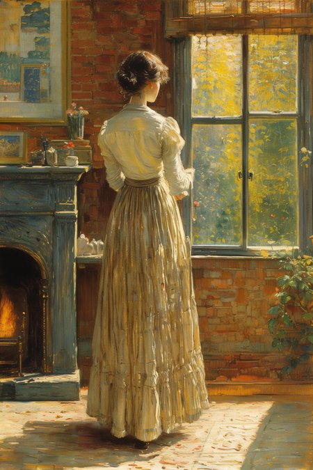 style of Childe Hassam 408