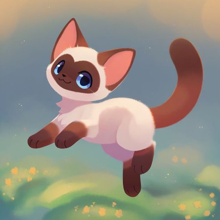 score_9, score_8_up, score_7_up, pikaole no humans animal focus, (Siamese cat:1.05), fur, full body solo blurry background, cute rating_safe source_furry, (dynamic pose:0.5)