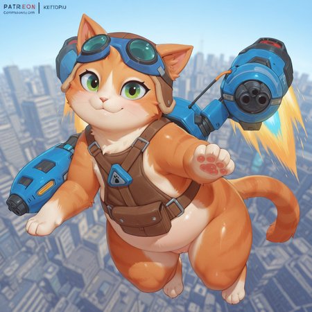Fika – Jetpack Cat (Overwatch) LoRa IL