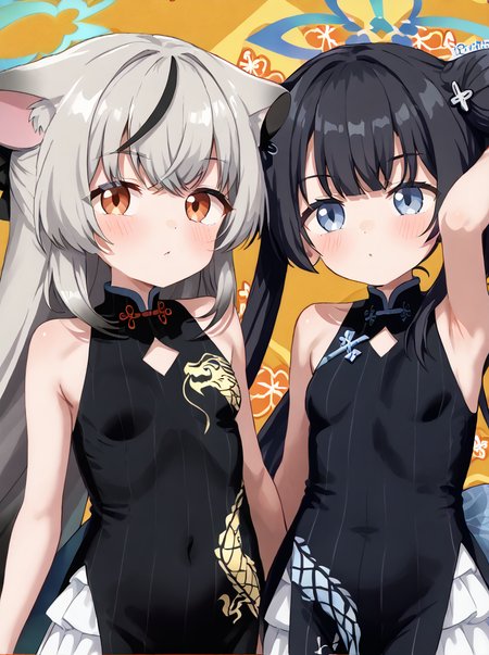 detailed background, shiny skin, posing, rating safe, 
<lora:shunkoki.pony:1>,
kokona, kisaki, 2girls, 
<lora:tottotonero.pony:1>,
tottotonero,