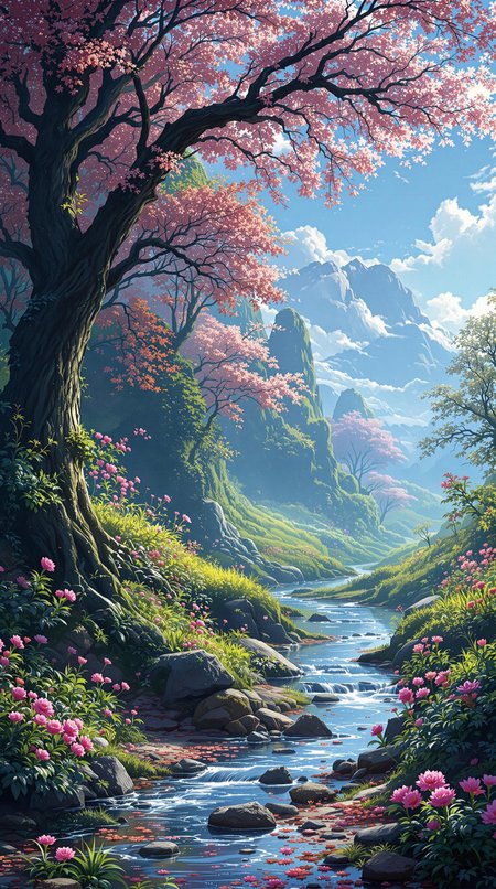 combine to make one beautiful unique scene
