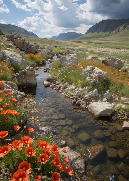 (no human:1.18), (scenic open {landscape|nature photography}:1.32) view over ({Mountain peak|rolling hills|rocky outcrop|tall redwood tree} overlooking ({a serene (narrow lake:1.26) at dawn or dusk for a dramatic sky|vast wild forest landscape|arid and dry deserted landscape|a warm and colorful springtime landscape|a cold and white winter landscape, blizzard, snowy, snow covered tree,|tree covered mountain island, exotic island, white sandy beaches, {Turquoise|cyan} colored ocean, }) and reflection in a vast scenic landscape photography, 
{Rocky (narrow:1.26) creek bed, smooth stones, mossy banks, Spring flowers: daisies, violets Mountain meadow: lush green, wildflowers, |Sparkling (narrow:1.26) water, sunlight dancing, (Waterfall: faint mist,  cascade), (Alpine meadow: grass, heather:1.06) |(narrow:1.26) stream, Streamside stones, rounded pebbles, Mountain wildflowers: lupines, gentians, Lush meadow: clover, buttercups, |(narrow:1.26) Shallow creek, clear water, Rocky outcroppings, Meadow grass: swaying, verdant, |(Gurgling Brook:1.1), Water ripples, Flowering slope: columbines, forget-me-nots, Green hills, |(Creek bed pebbles:1.24), (polished stones:1.16), (Spring growth: ferns, moss), Alpine meadow: dandelions, sage, |Mountain stream, Fish swimming, Boulder-lined creek, Vibrant meadow: poppies, irises, |(Rocky creek:1.12), Clear water: reflections, Wildflower meadow: buttercups, daisies, Mountain vista, |(Streambed stones:1.12), Waterfall: , clear, Mountain meadow: grasses, lupines, Blue skies, |Alpine creek, Polished rocks, Springtime meadow: violets, daffodils, Rugged mountains, |Clear creek water, Fish schools, Meadow grasses: swaying, Rocky cliffs, |Peppery creek, (Mossy stones:1.1), Mountain meadow: clover, daisies, Distant peaks}, (__dom/daytime__), 
{(Dutch Renaissance-style:1.18), (15th century art:1.22), Early Netherlandish, symbolism,  fantastic creatures, bizarre juxtapositions, complex narratives, (celestial and infernal visions:1.34), trippy, colorful, spriral,  |},<lora:sdxl\pony-realism-22-nsfw-photo.safetensors:0.85:0.18>  p4,s5