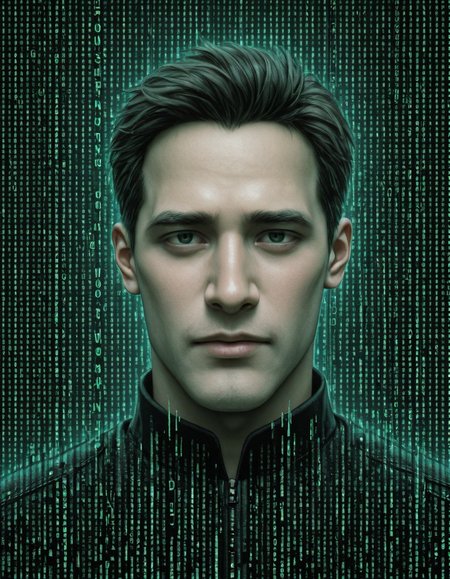 detailed, om0atrix0, 1boy, solo, male focus, glitch, text focus