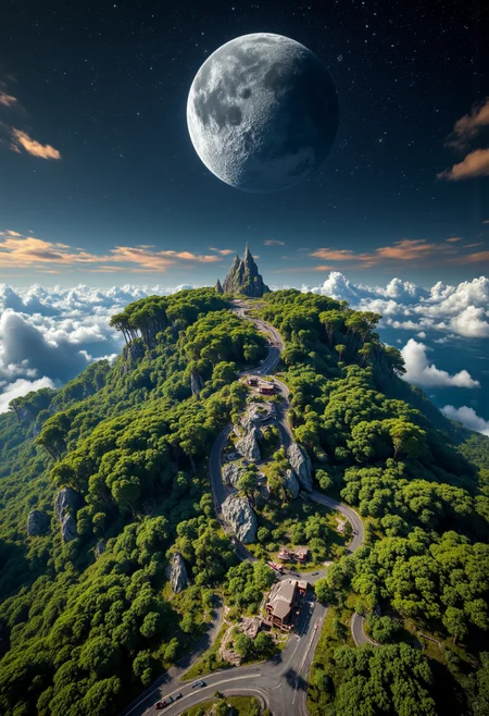 lush alien world,giant trees,aerial view,moon in low orbit,highly detailed,photorealistic,beautiful,<lora:New_Fantasy_CoreV4_FLUX:1>,<lora:digital-abyss:1>,bo-abyss,<lora:aidmaMJ6.1_v0.5_3:0.7>,aidmamj6.1,<lora:aidmaHyperrealismv0.3:0.7>,aidmaHyperrealism,<lora:aidmaImageUpraderv0.3:0.35>,aidmaimageupgrader,
