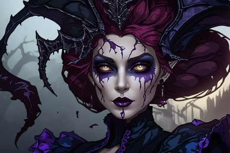 <lora:Banshee XL:0.9> Banshee, detailed, gloomy, horror style, high definition photo, ultra detailed skin, ultra detailed face, small skin imperfections