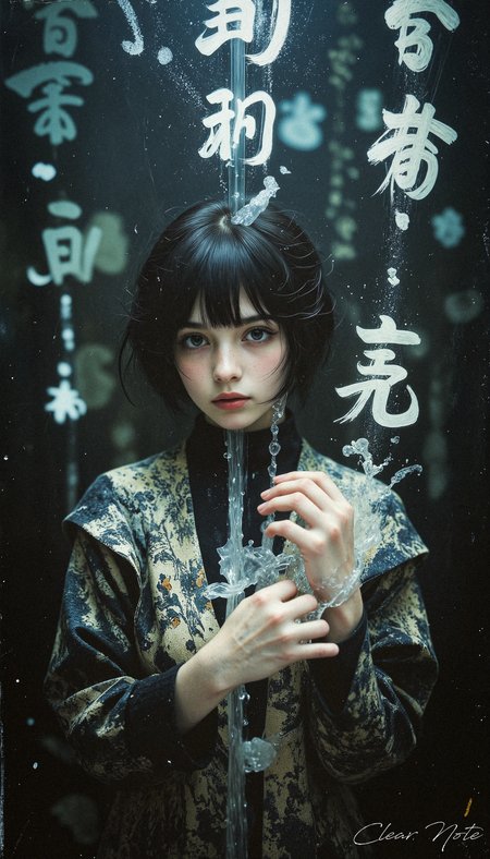 The ability to materialize words. Her words rewrite everything.