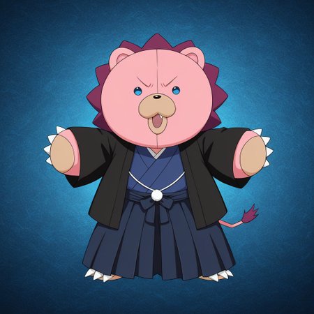 Mikaru komimura bleach battle masters characters teddy bear shinigami ao off captain 16 gotie