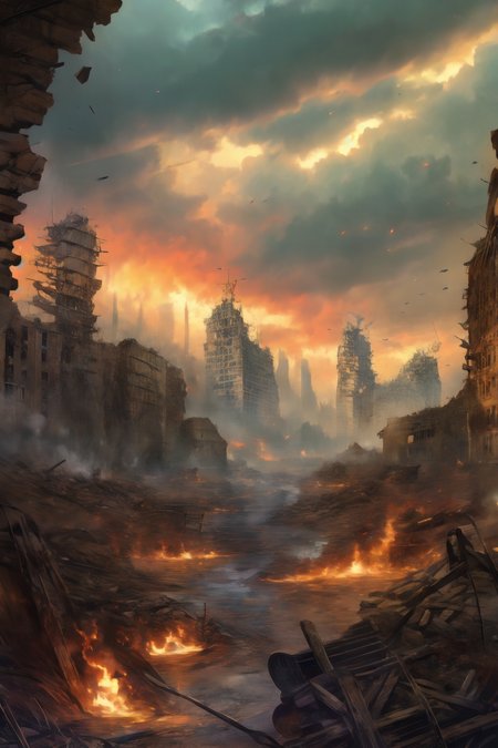 Wasteland Style, war, ruins, flames of war, tragic, miserable, 1boy, 20 years old, handsome, (Clear and sincere eyes:1.2),
 <lora:add_detail:1>,  <lora:Wasteland:1>,<lora:çµå½±ï¼æµ·æ¥_1:1>